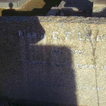 LELIVELD Maria nee SEM 1865-1940