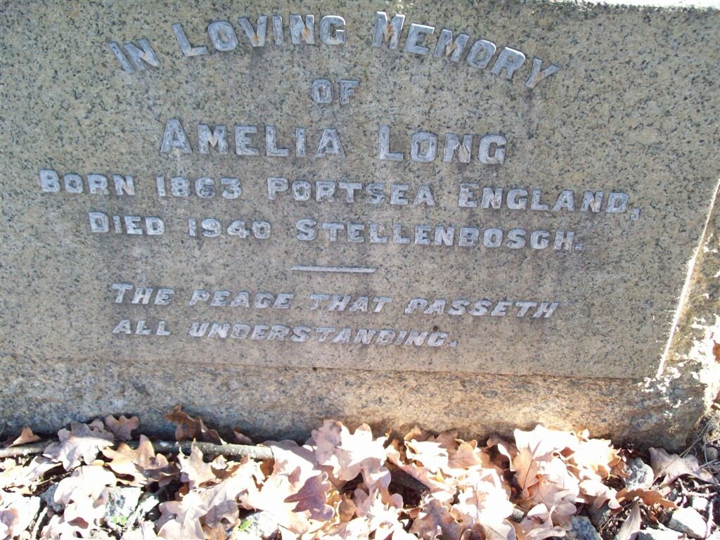 LONG Amelia 1863-1940