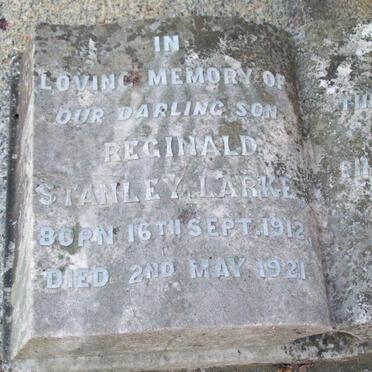 LARKE Reginald Stanley 1912-1921