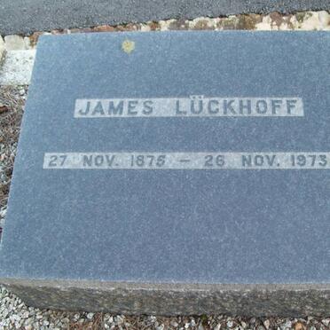 LUCKHOFF James 1875-1973