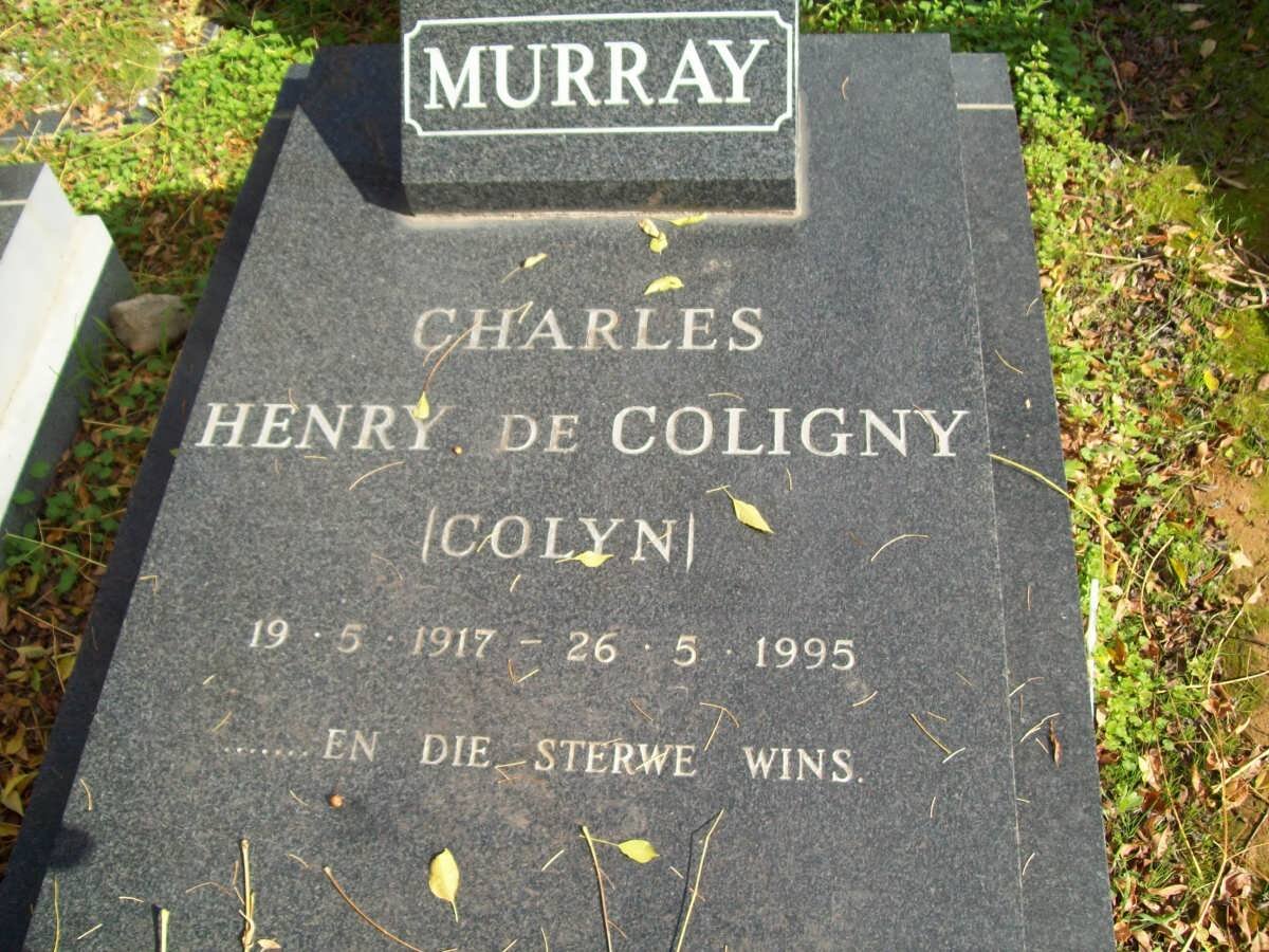 MURRAY Charles Henry de Coligny 1917-1995