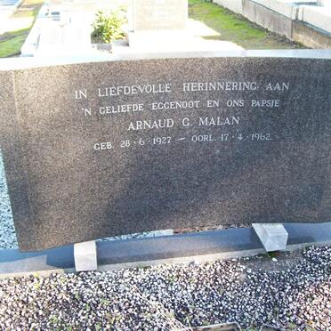 MALAN Arnaud 1927-1962