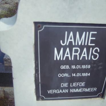 MARAIS Jamie 1959-1984
