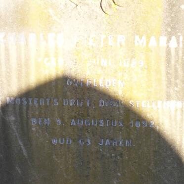 MARAIS Charles Pieter 1829-1892