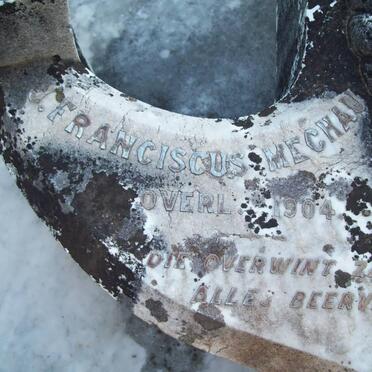 MECHAU J. Franciscus -1904 &amp; Hester J DE KOK -1890 :: MECHAU Francina D. nee FLAMMA -1888