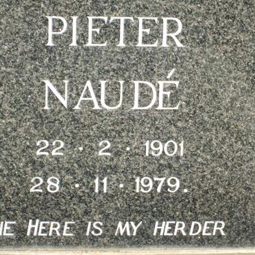 NAUDE Pieter 1901-1979