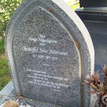 NIEMANN Christoffel Smit 1936-1977