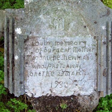 NEWMAN Magdalene -1932