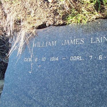 NIEUWOUDT William James Laing 1914-1966