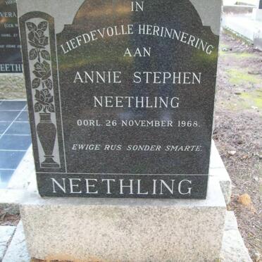 NEETHLING Annie Stephen -1968