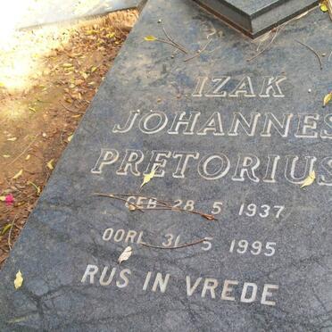 PRETORIUS Izak Johannes 1937-1995