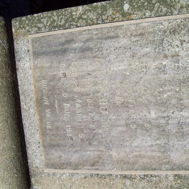 PRETORIUS Pieter Gerhard 1850-1934 &amp; Maria Johanna DU TOIT 1854-1935