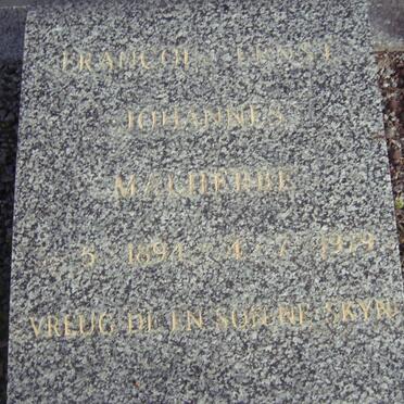 PIETERSE Petrus Johannes 1947-1994