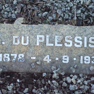 PLESSIS G., du 1878-1939
