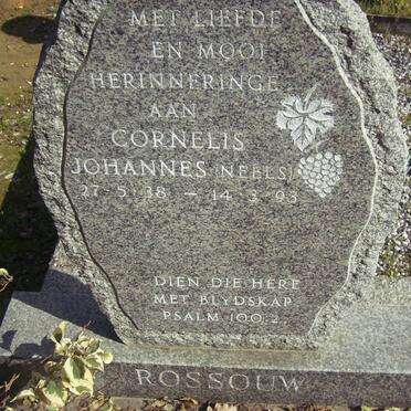 ROSSOUW Cornelis Johannes 1938-1993