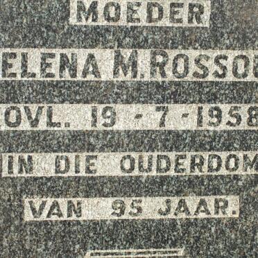 ROSSOUW Daniel J.F. -1930 &amp; Helena M. -1958_3