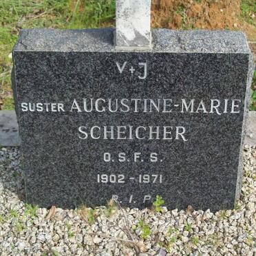 SCHEICHER Augustine-Marie 1902-1971