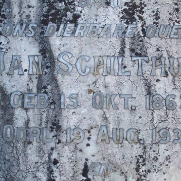 SCHILTHUIS Jan 1863-1934 &amp; Maria GIRD 1871-1932_2