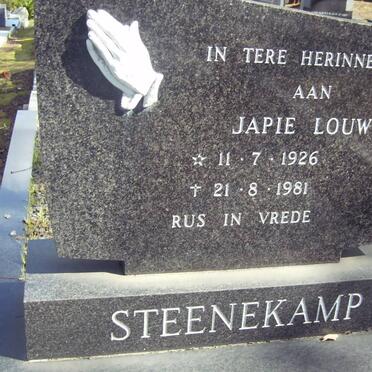STEENEKAMP Japie Louw 1926-1981