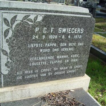 SWIEGERS P.C.F. 1928-1972