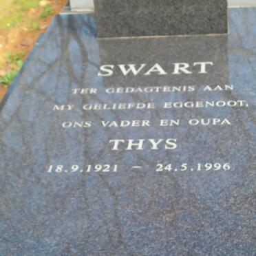 SWART Thys 1921-1996