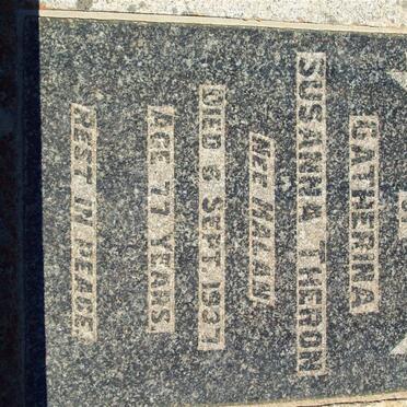 THERON Catherina Susanna nee MALAN -1937