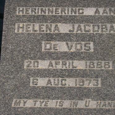VOS Helena Jacoba, de 1888-1973