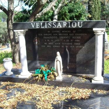 VELISSARIOU Panayiotis Alexie 1975-1994