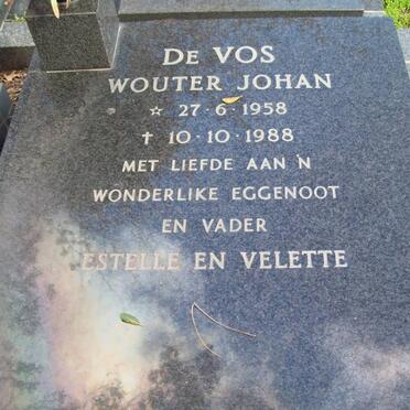 VOS Wouter Johan, de 1958-1988