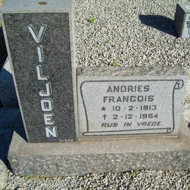 VILJOEN Andries Francois 1913-1964