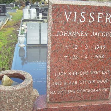 VISSER Johannes Jacobus 1949-1992