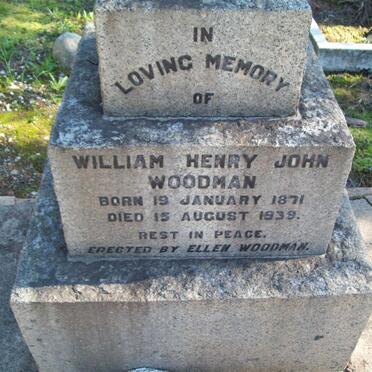WOODMAN William Henry John 1871-1939