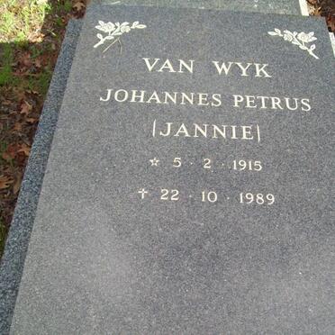 WYK Johannes Petrus, van 1915-1989