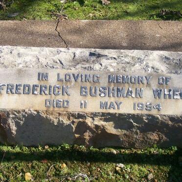 WHEELER Frederick Bushman -1954