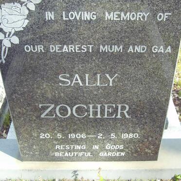 ZOCHER Sally 1906-1980