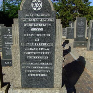 LEWIS Abraham Ezak -1949