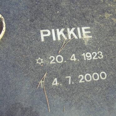 ? Pikkie 1923-2000