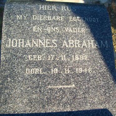 ? Johannes Abraham 1897-1946