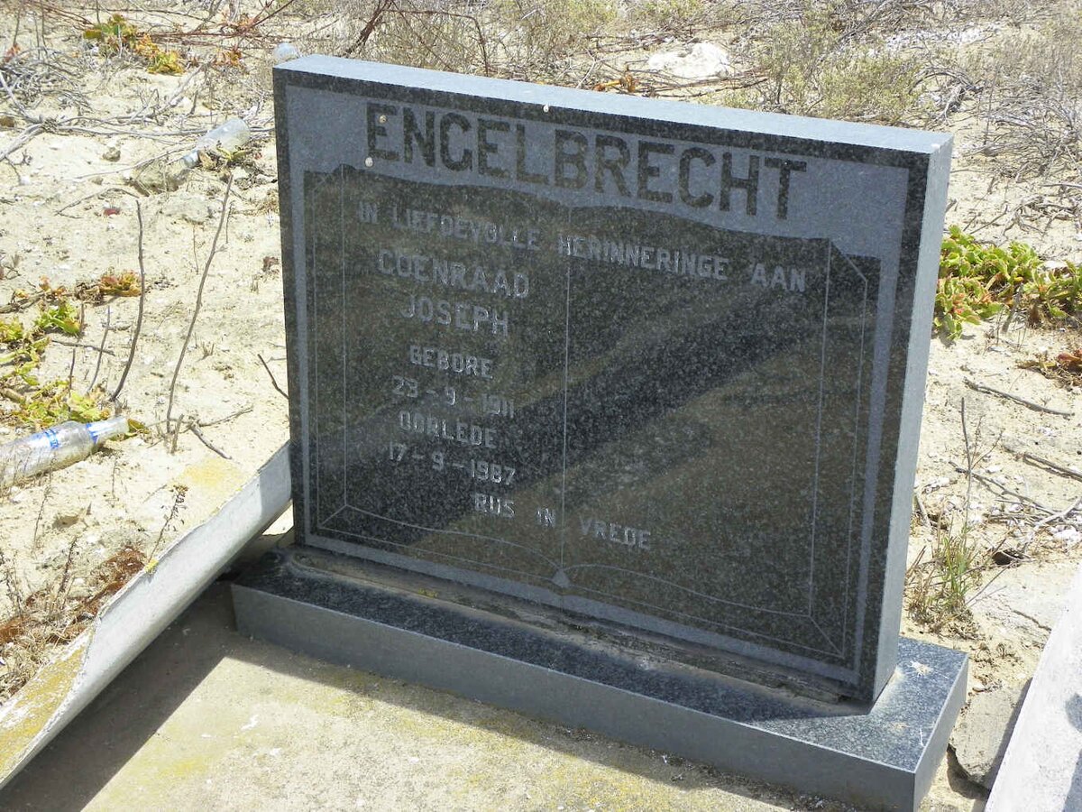 ENGELBRECHT Coenraad Joseph 1911-1987