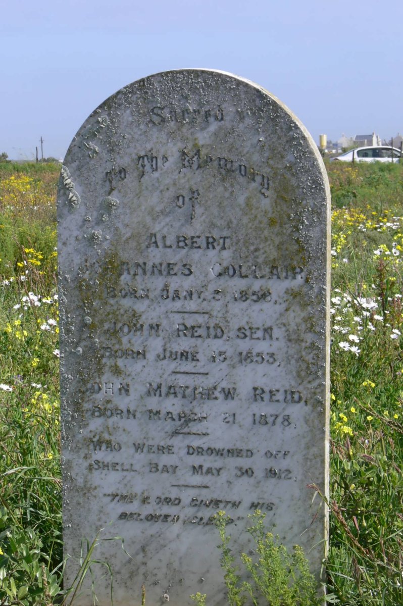 REID John 1853-1912 :: REID John Mathew 1878-1912 :: COLLAIR Albert Johannes 1856-1912