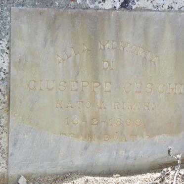 CESCHI Giuseppe 1868-1904