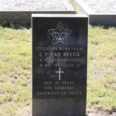 BREDA L.P., van  -1985