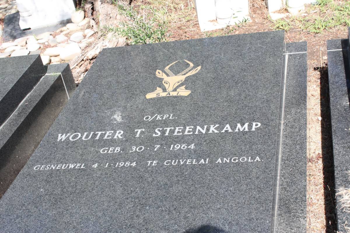 STEENKAMP Wouter T. 1964-1984