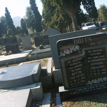 BRITS Henning Johannes 1898-1988 &amp; Bettie KOETZE 1902-1975