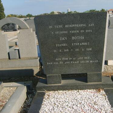 BOTHA Daniel Stephanus 1911-1991