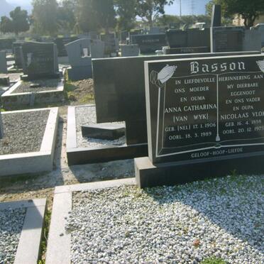 BASSON Nicolaas Vlok  1898-1975 &amp; Anna Catharina VAN WYK 1906 1989