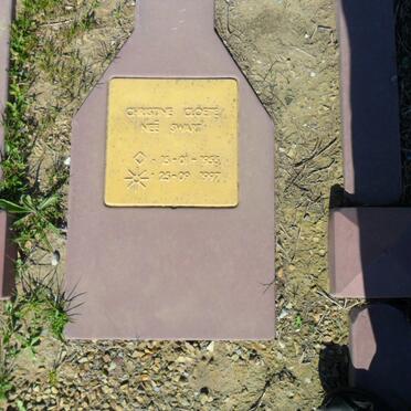 CLOETE Christine 1955-1997