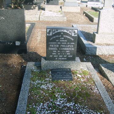 COMBRINK Pieter Phillipus Daniël 1923-1966 &amp; Hettie 1922-2000