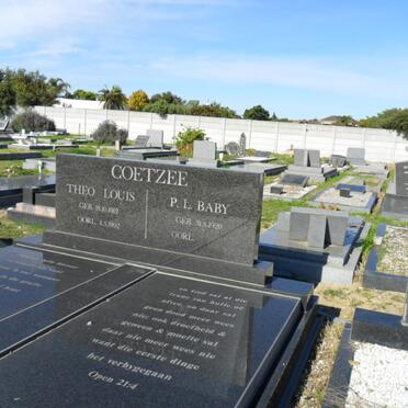 COETZEE Theo Louis 1912-1992 &amp; P.L. 1920-