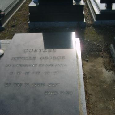 COETZEE Neville George